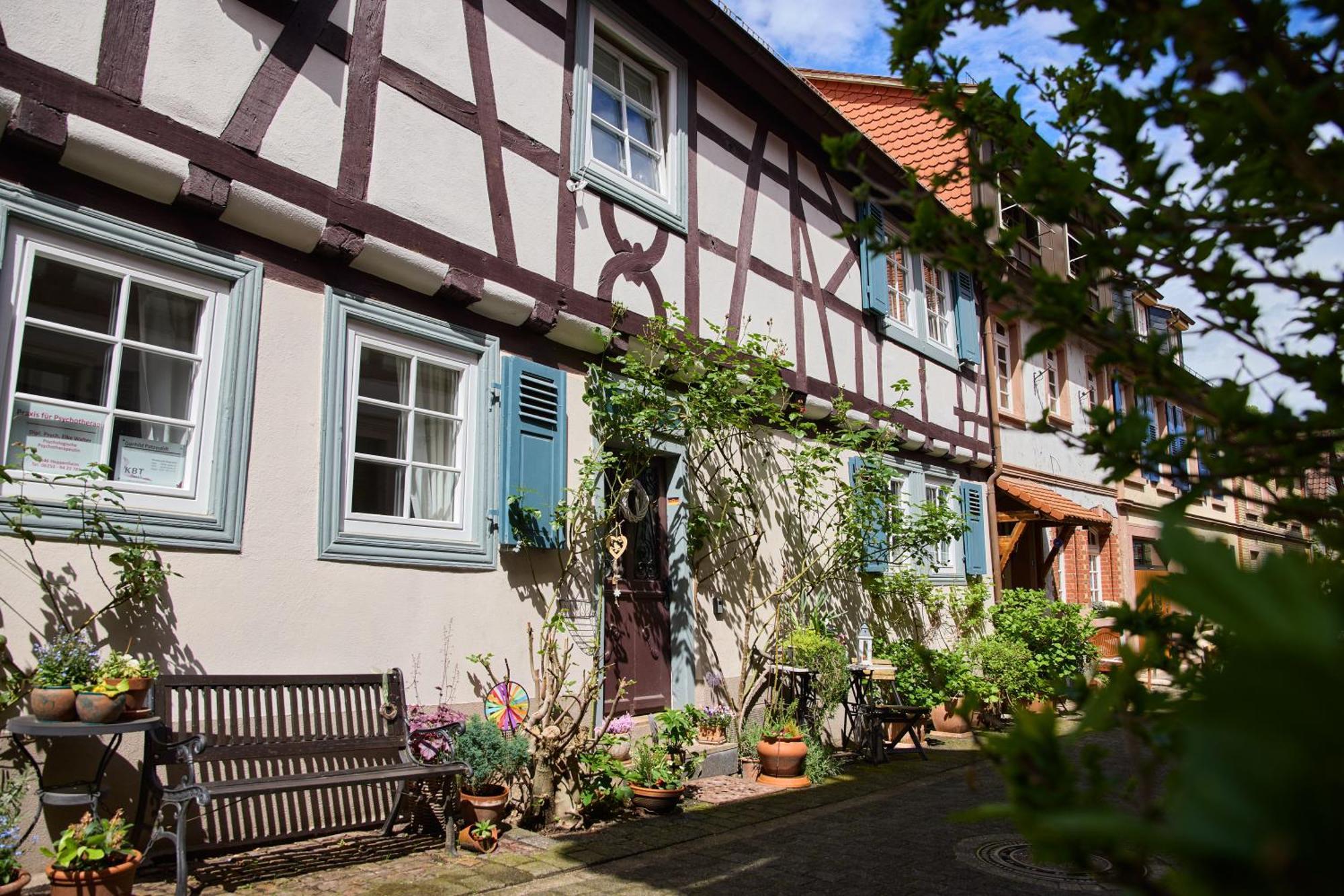 Hygge-Flats - Zentral Fuer 2-4 Personen, Wlan Appartement Heppenheim  Buitenkant foto